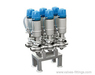 4'' Sanitary Shutoff And Divert Valves AV-5SS AISI-316L